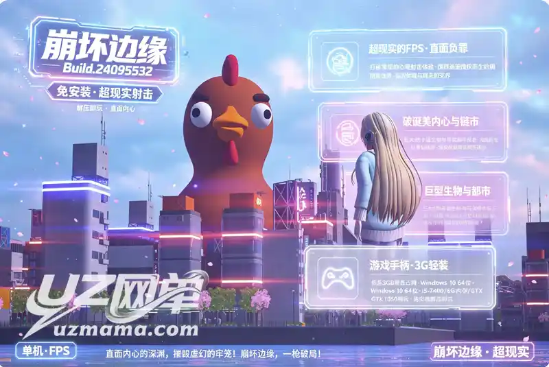 《崩坏边缘》Build.24095532 官方中文免安装版：在超现实的愧疚噩梦中，用子弹自我救赎