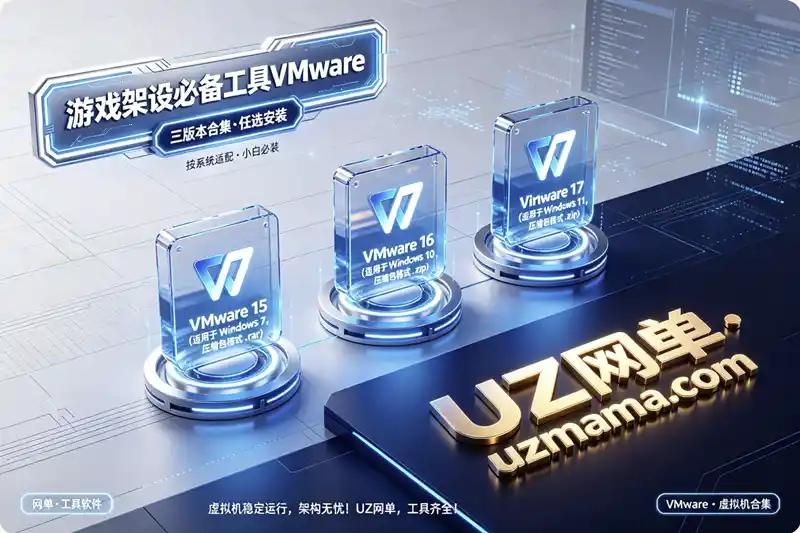 游戏架设必备工具：虚拟机安装包（按系统任选一版安装）